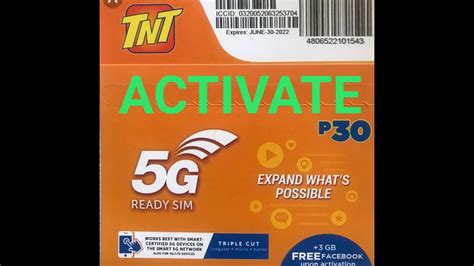how to activate smart tnt sim|How to Activate Your TNT SIM (LTE and 5G) .